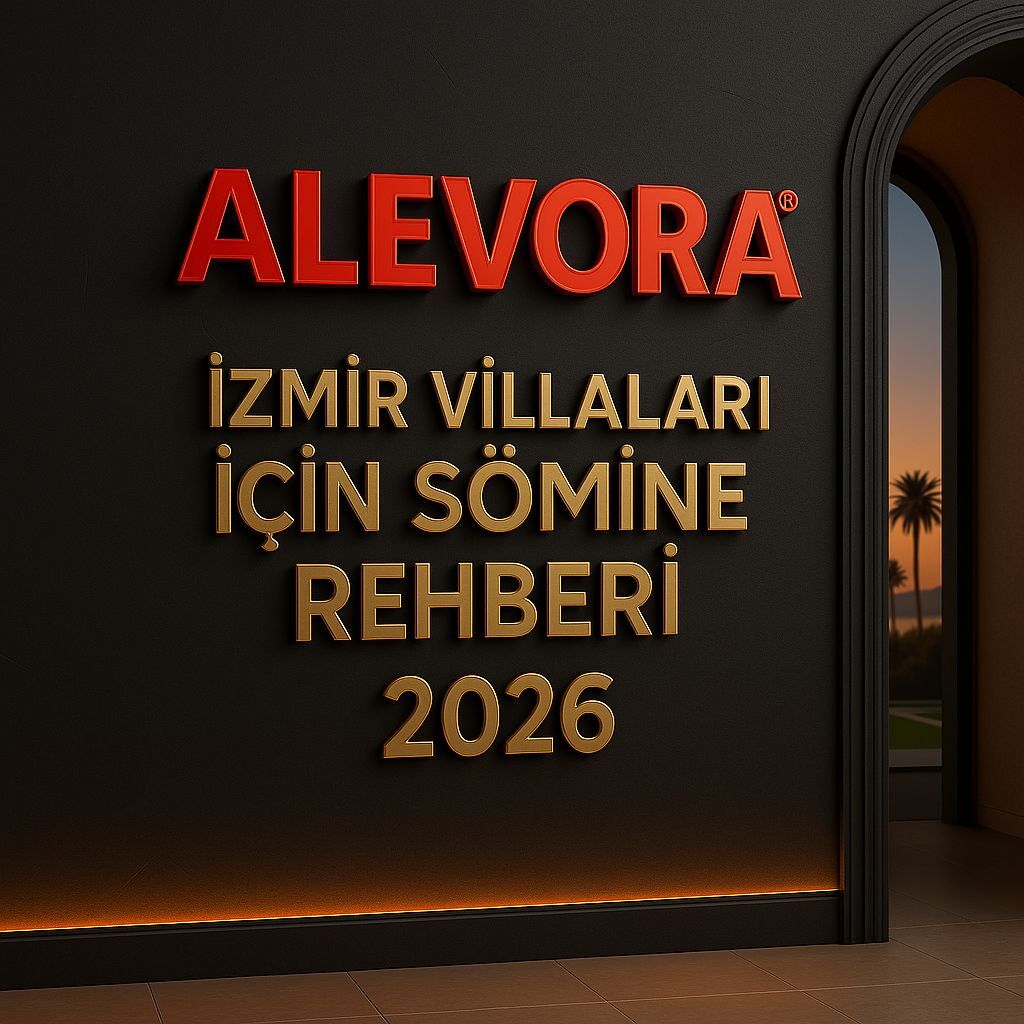 İzmir Villa Şömine Rehberi | Urla, Çeşme, Güzelbahçe, Karaburun’da Teknik Planlama