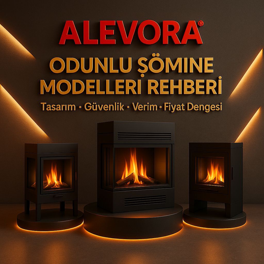 Alevora Şömine Odunlu Şömine Modelleri Rehberi – Tasarım, Güvenlik, Verim ve Fiyat Dengesi