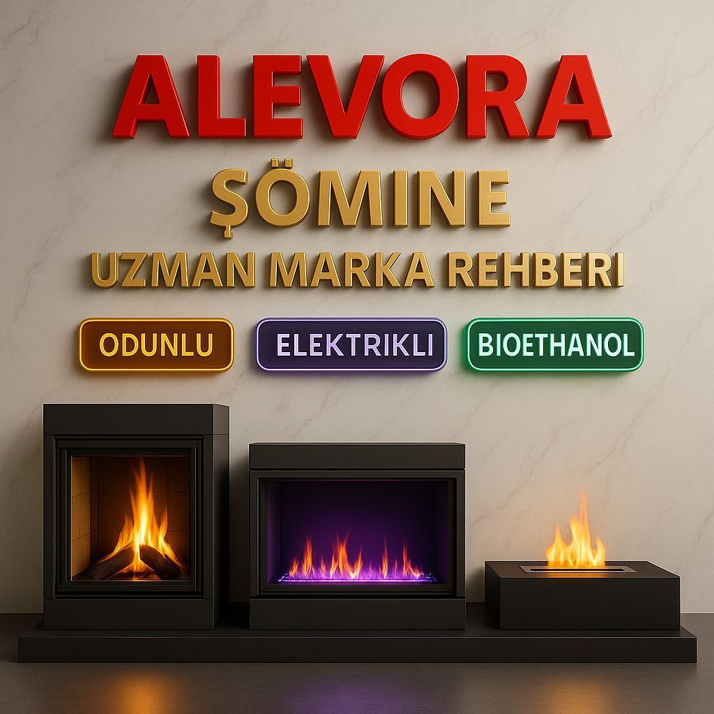 Alevora Şömine – Odunlu, Elektrikli ve Bioethanol Şömine’de Uzman Marka Rehberi