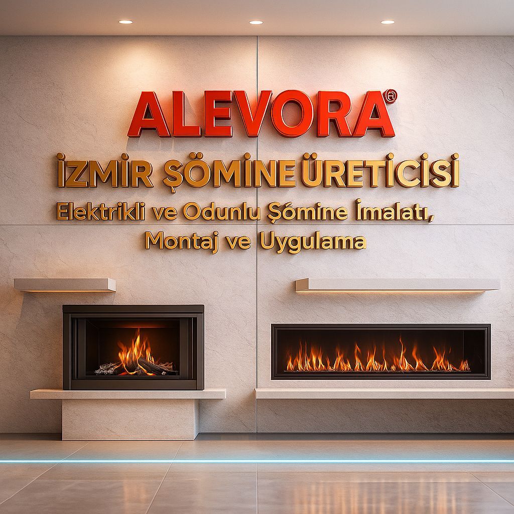 İzmir Şömine Üreticisi Alevora® | Elektrikli ve Odunlu Şömine İmalatı, Montaj ve Uygulama