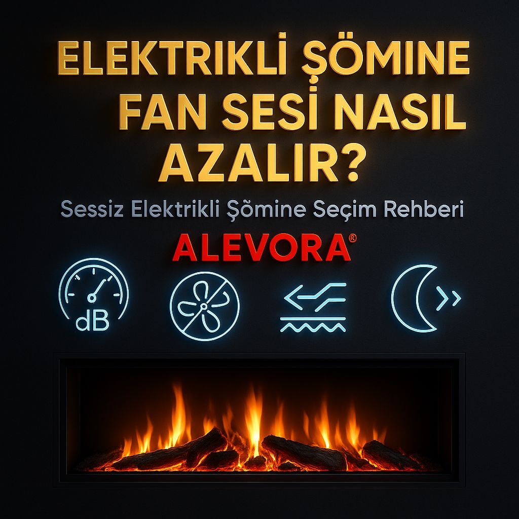Elektrikli Şömine Fan Sesi Nasıl Azaltılır? Sessiz Elektrikli Şömine Seçim Rehberi