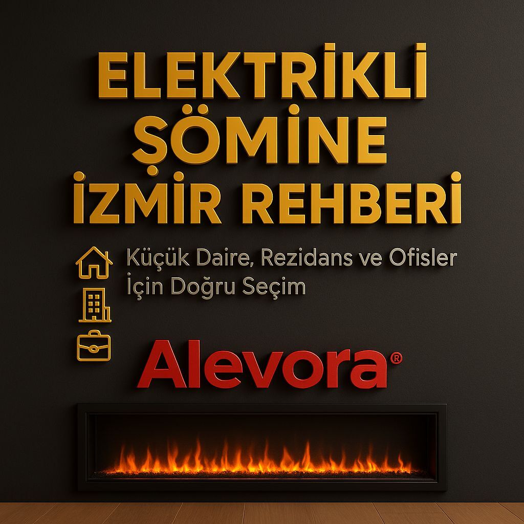 Elektrikli Şömine İzmir Rehberi | Küçük Daire, Rezidans ve Ofisler İçin Doğru Seçim