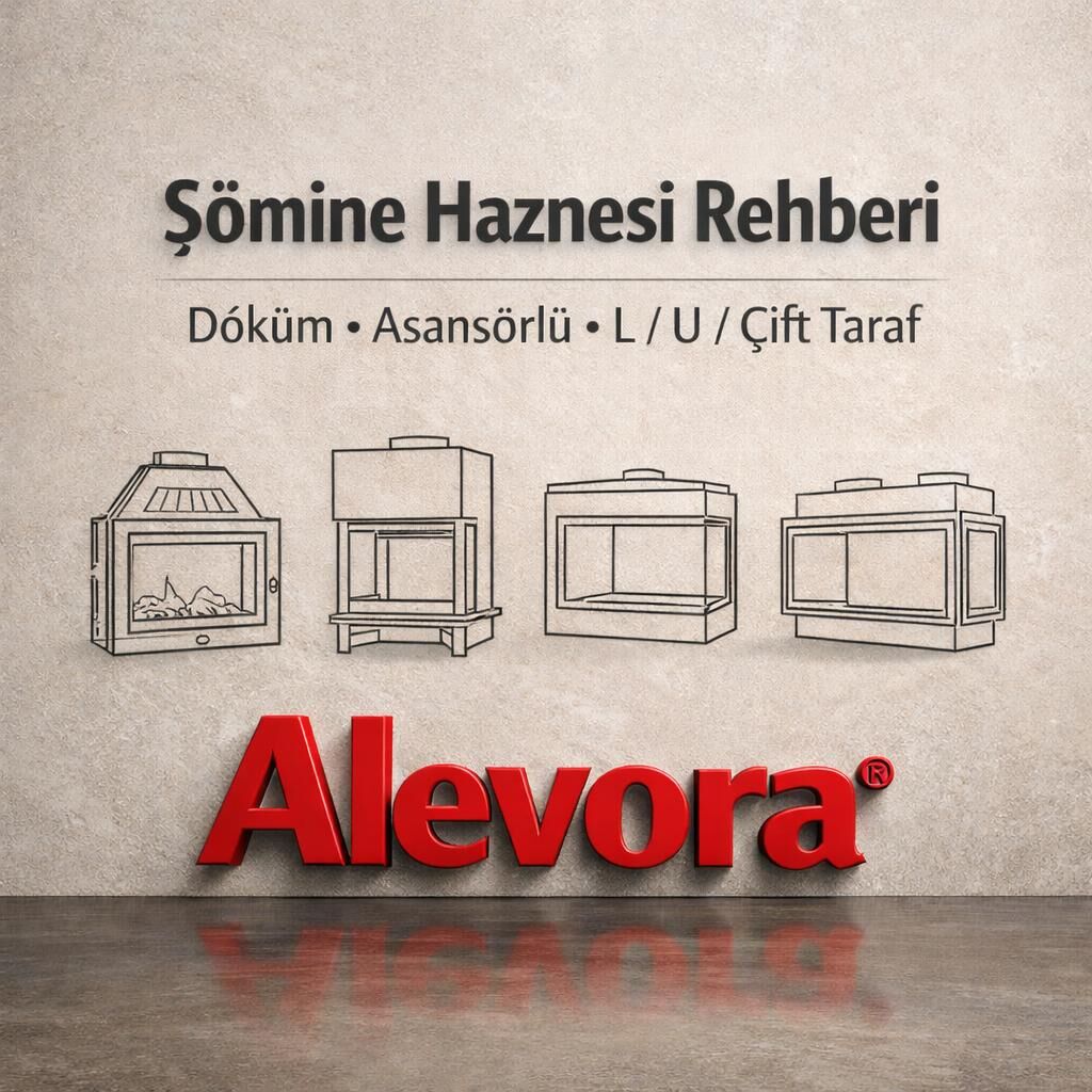 Alevora® | Şömine Haznesi Merkezi: Döküm ve Asansörlü Çeşitler