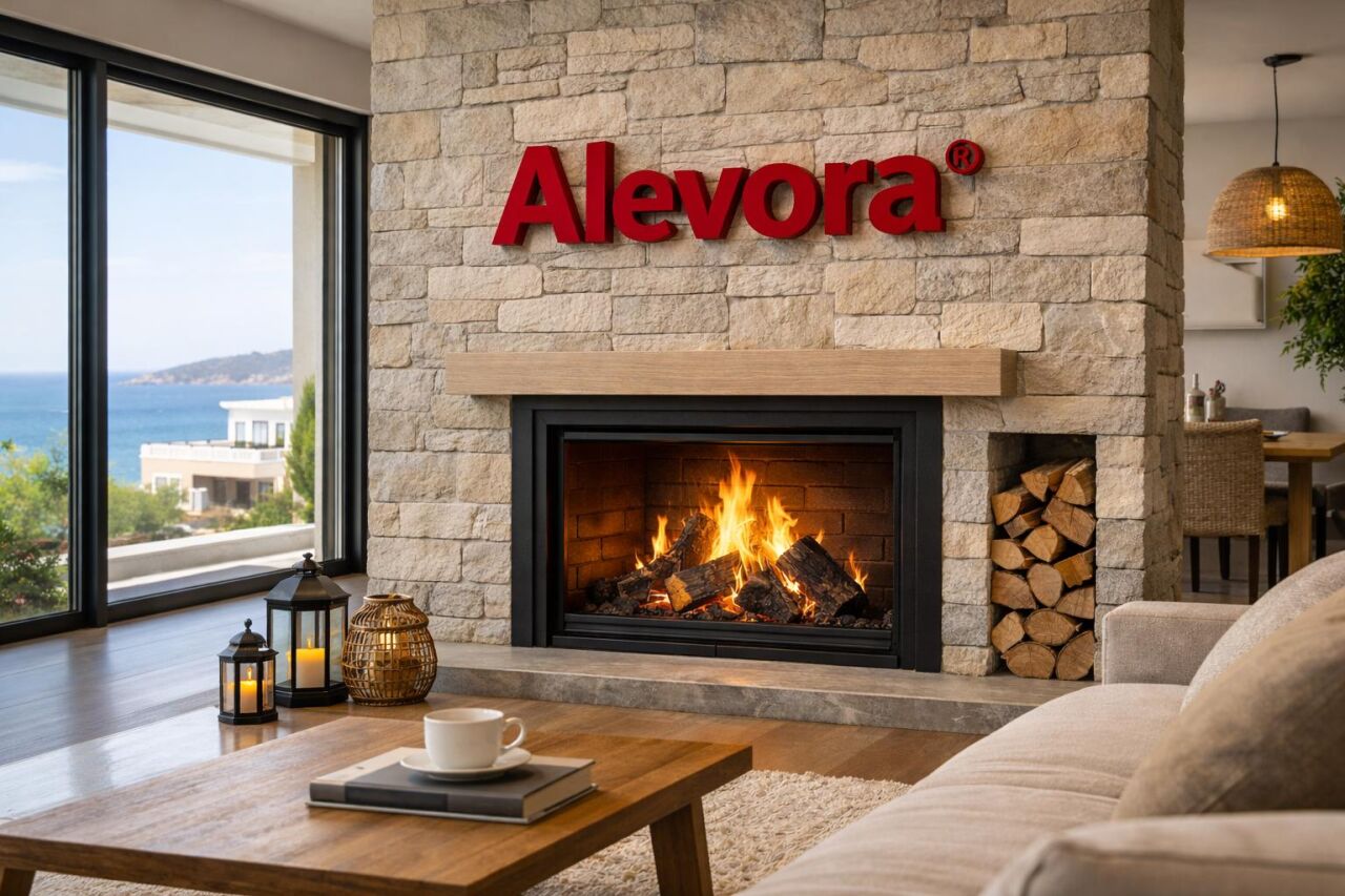 İzmir Odunlu Şömine | Keşif ve Montaj Alevora®