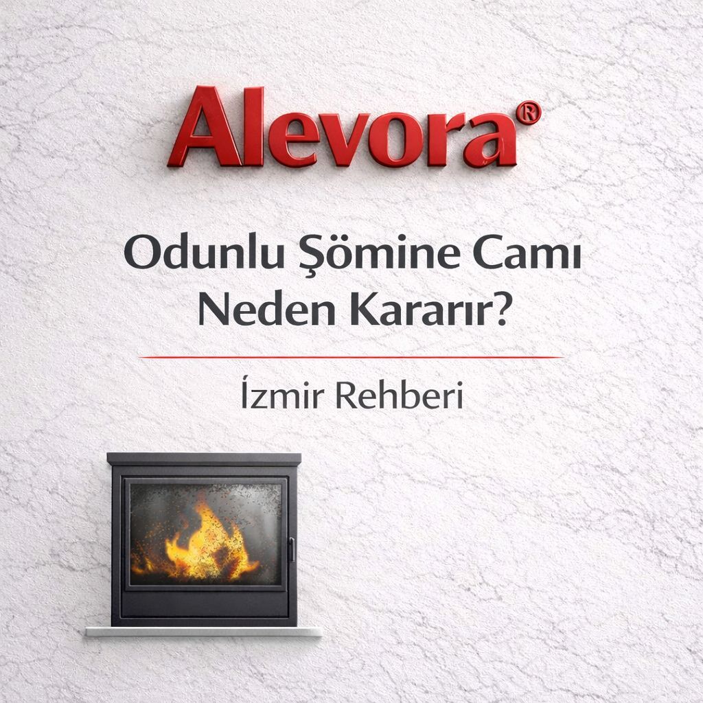 İzmir’de Odunlu Şömine Camı Neden Kararır?