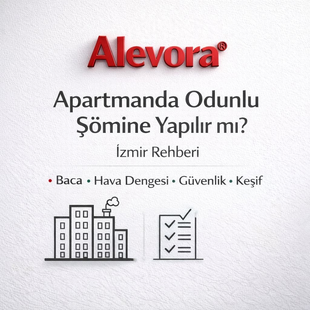 Apartmanda Odunlu Şömine Yapılır mı? İzmir İçin Rehber