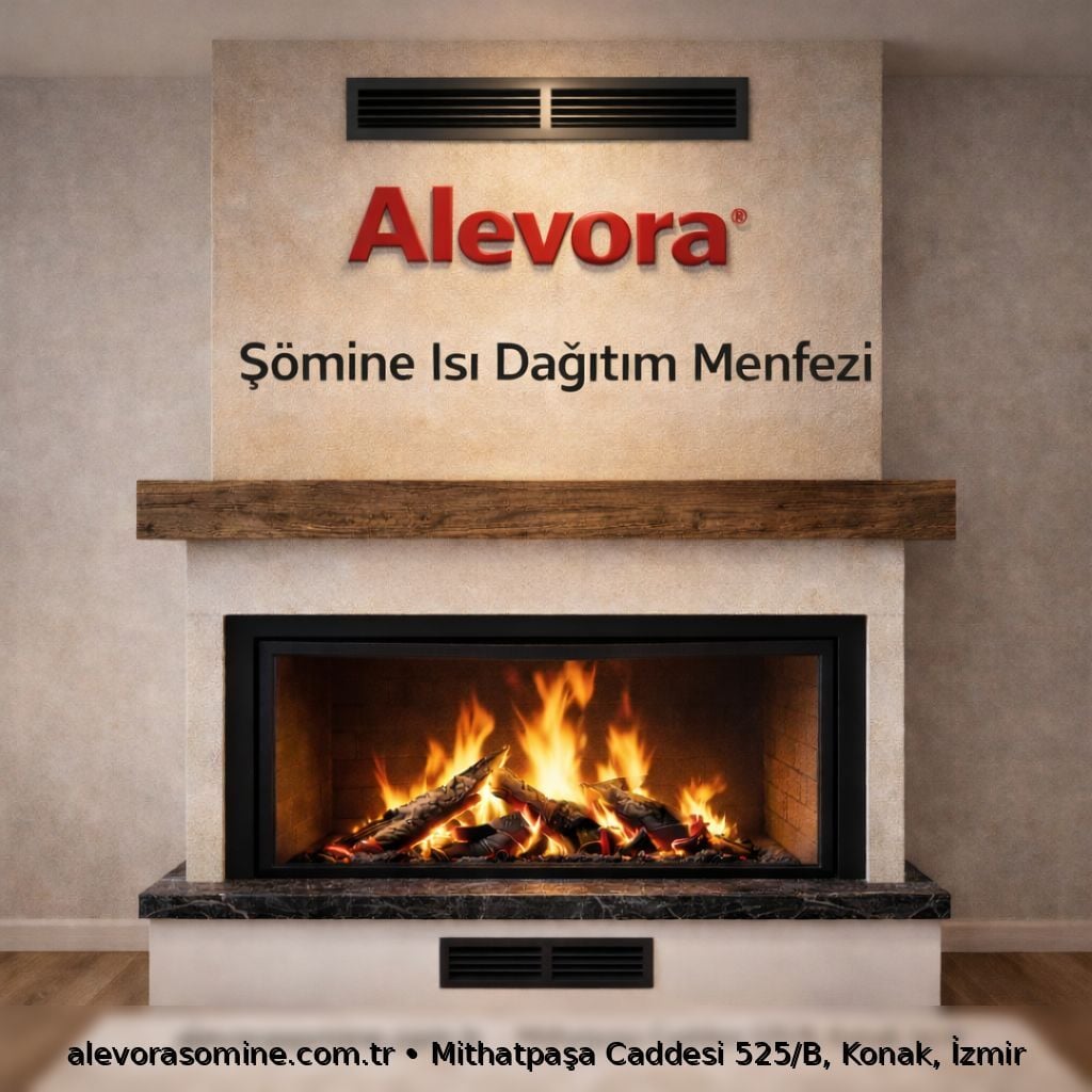 Şömine Isı Dağıtım Menfezi: Odayı Daha Hızlı Isıtma Rehberi