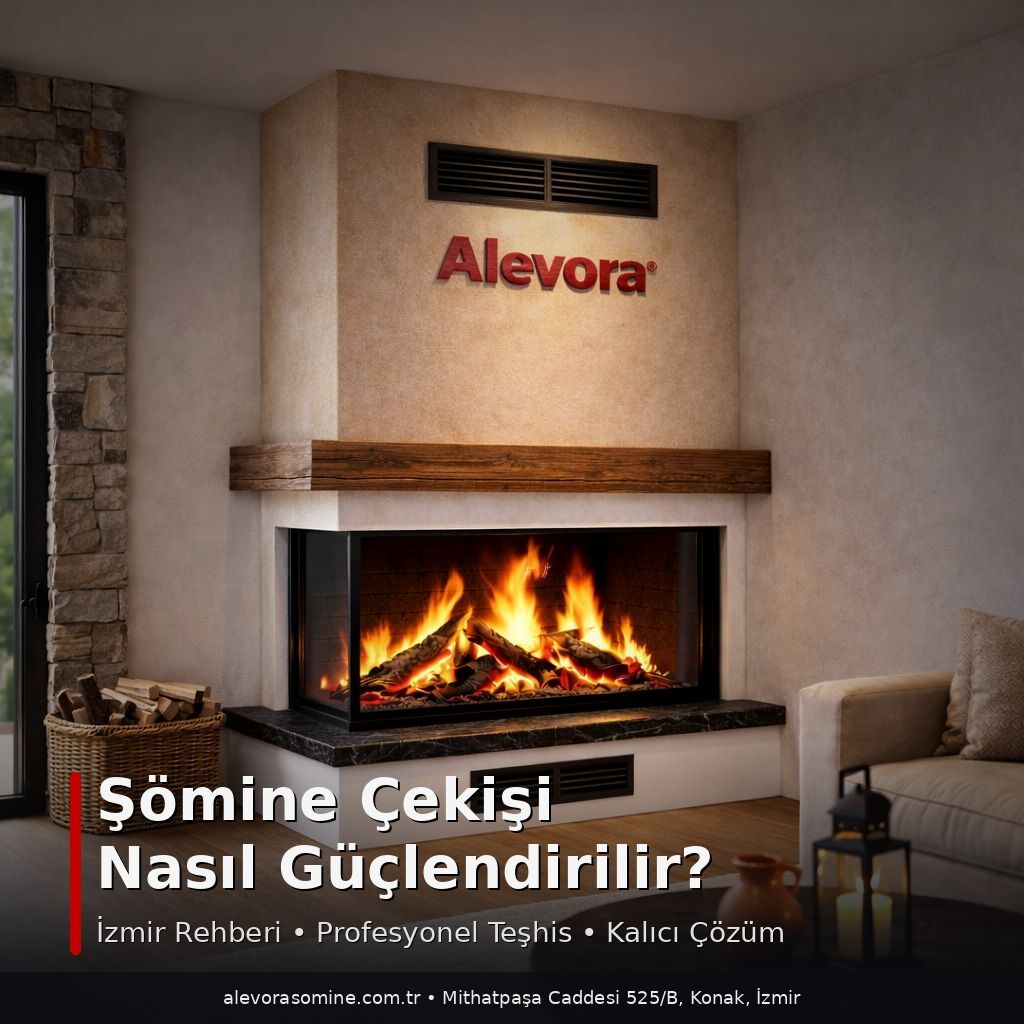 Şömine Çekişi Nasıl Güçlendirilir? İzmir’de Profesyonel Teşhis Rehberi