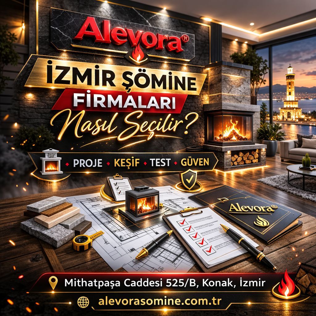 İzmir Şömine Firmaları Nasıl Seçilir? Satın Alma Öncesi Profesyonel Kontrol Listesi