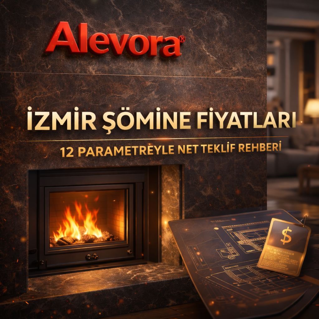 İzmir Şömine Fiyatları Neye Göre Değişir? 12 Parametreyle Net Teklif Rehberi