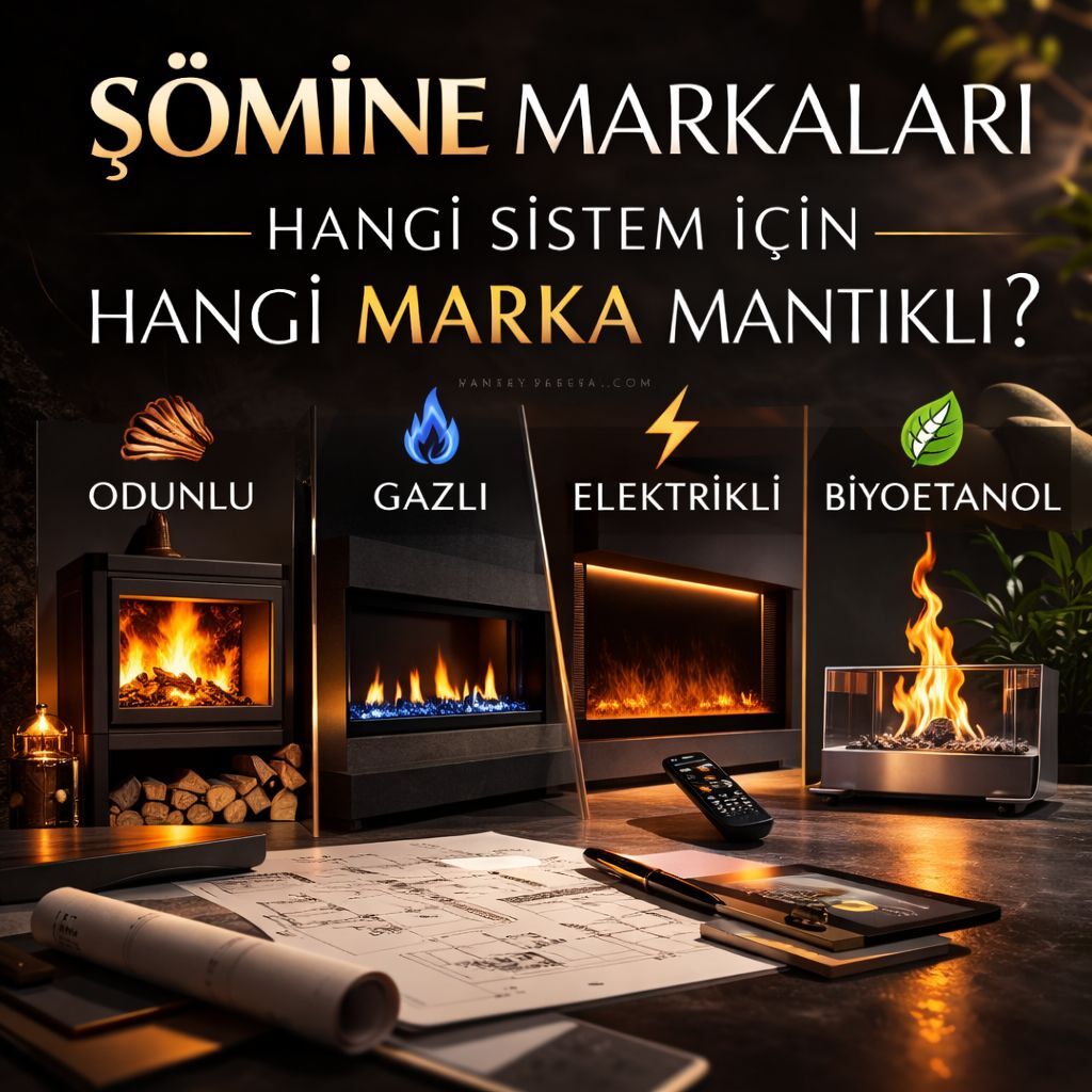 Şömine Markaları: Hangi Sistem İçin Hangi Marka Mantıklı? (Profesyonel Seçim Rehberi)