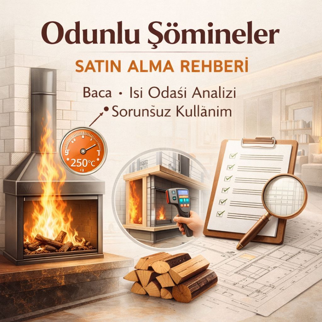 Odunlu Şömineler: Satın Alma Rehberi, Baca–Isı Odası Analizi ve Sorunsuz Kullanım Standardı