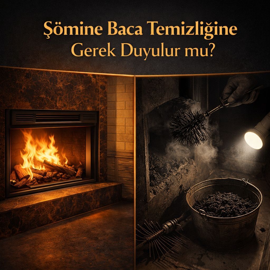 Şöminelerde Baca Temizliğine Gerek Duyulur mu? İzmir’de Doğru Periyot, Riskler ve Profesyonel Kontrol Rehberi