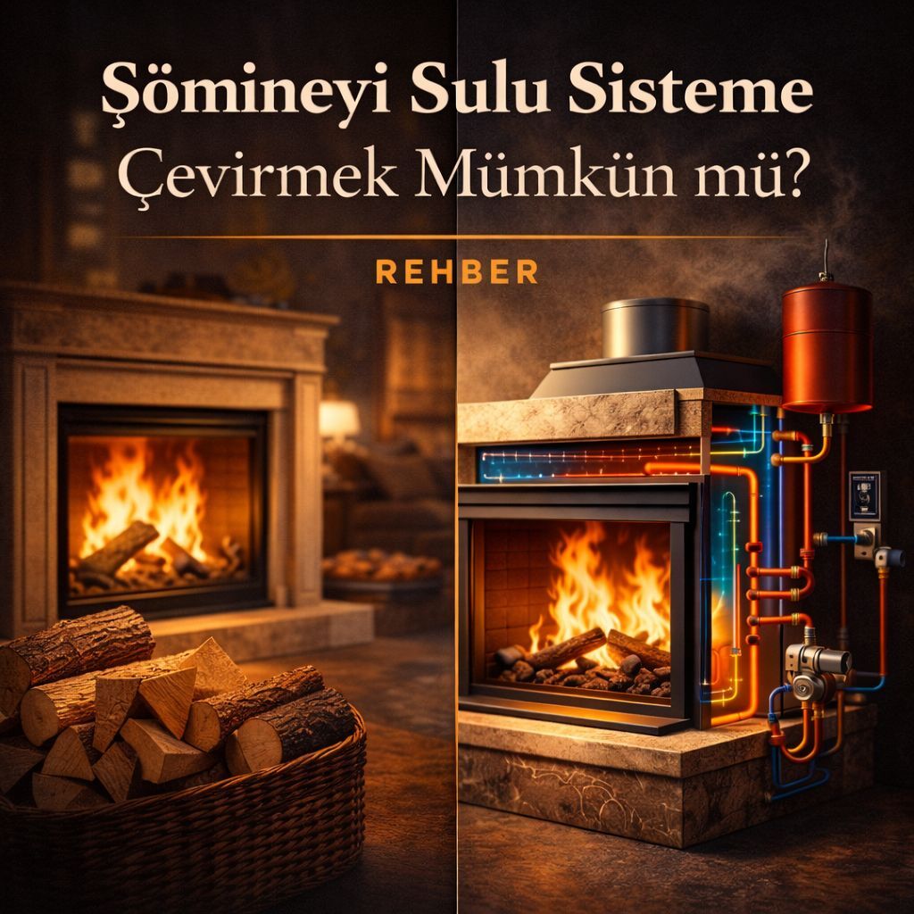 Evimde Şömine Var: Sulu Sistem Şömineye Çevirebilir miyim? Dönüşüm Şartları ve Güvenlik Rehberi