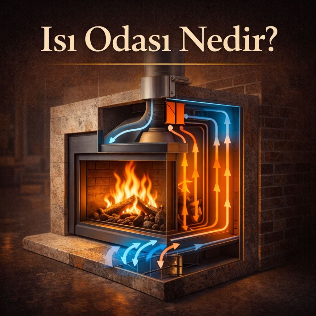 Isı Odası Nedir? Şömine Kaplamasında Doğru Isı Yönetimi ve Menfez Mantığı