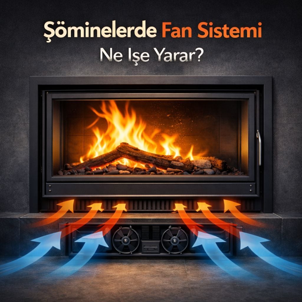 Şöminelerde Fan Sistemi Ne İşe Yarar?