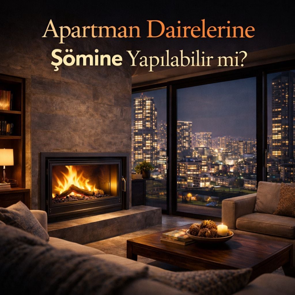 Apartman Dairesine Şömine Yapılabilir mi?