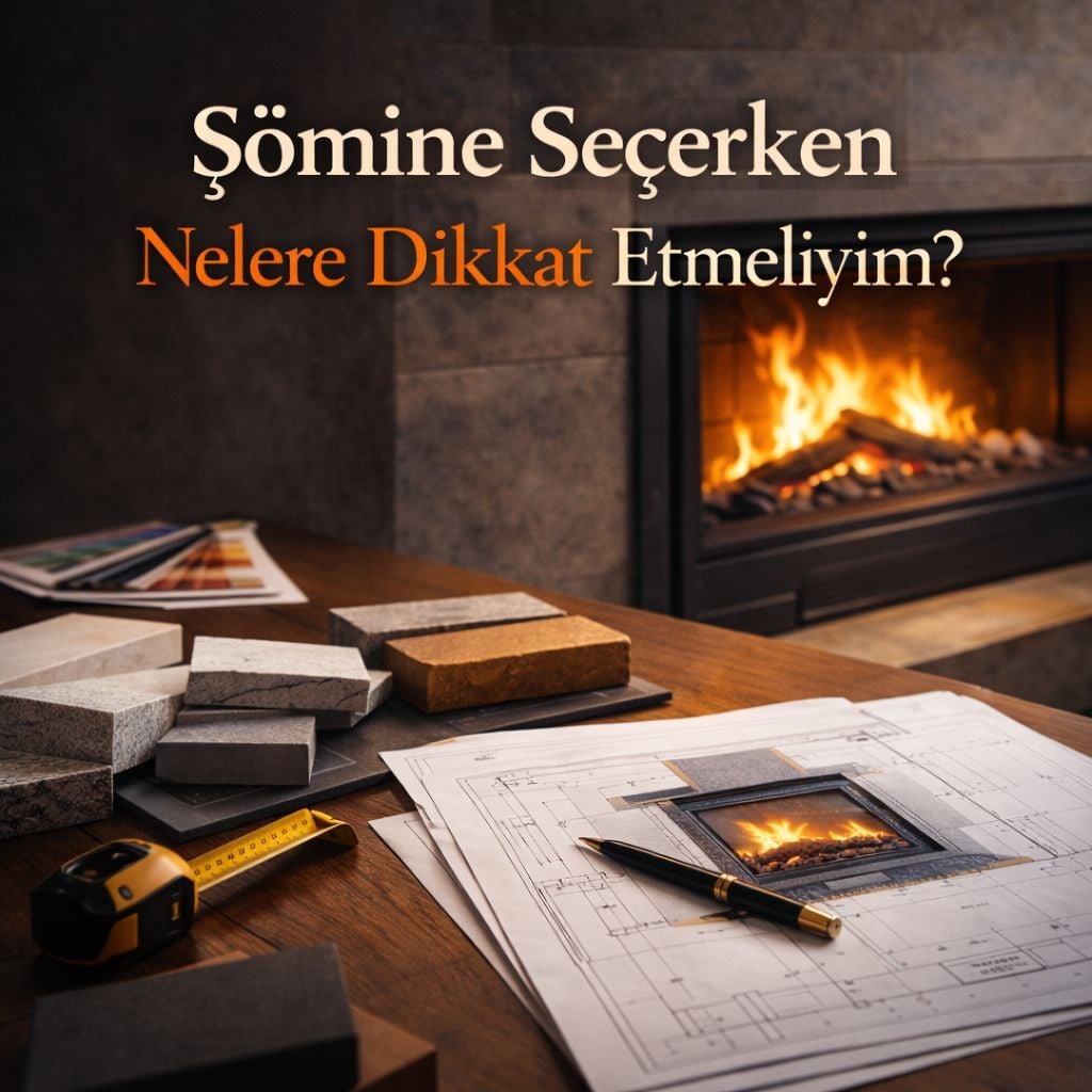 Şömine Seçerken Nelere Dikkat Etmeliyim?