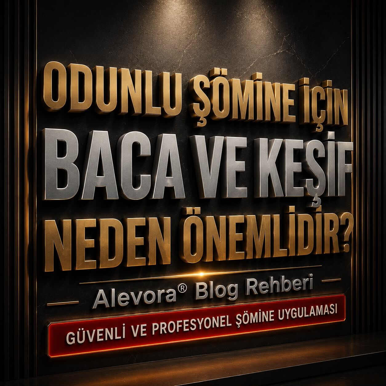 Odunlu Şömine İçin Baca ve Keşif Neden Önemlidir?
