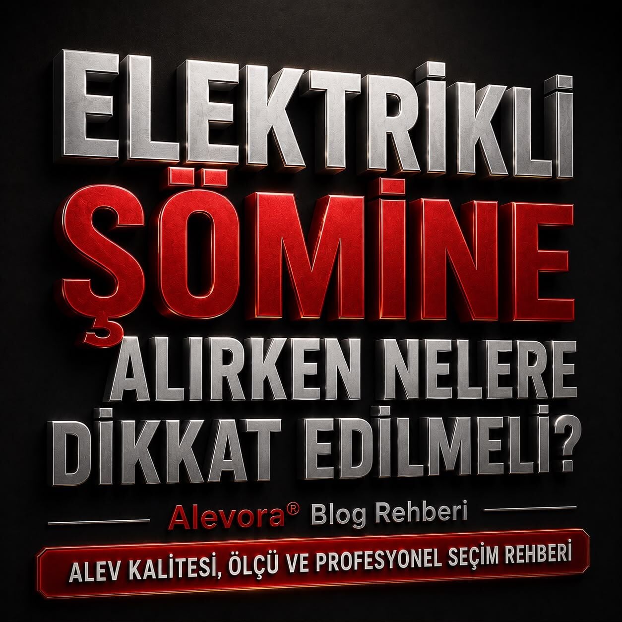 Elektrikli Şömine Alırken Nelere Dikkat Edilmeli?