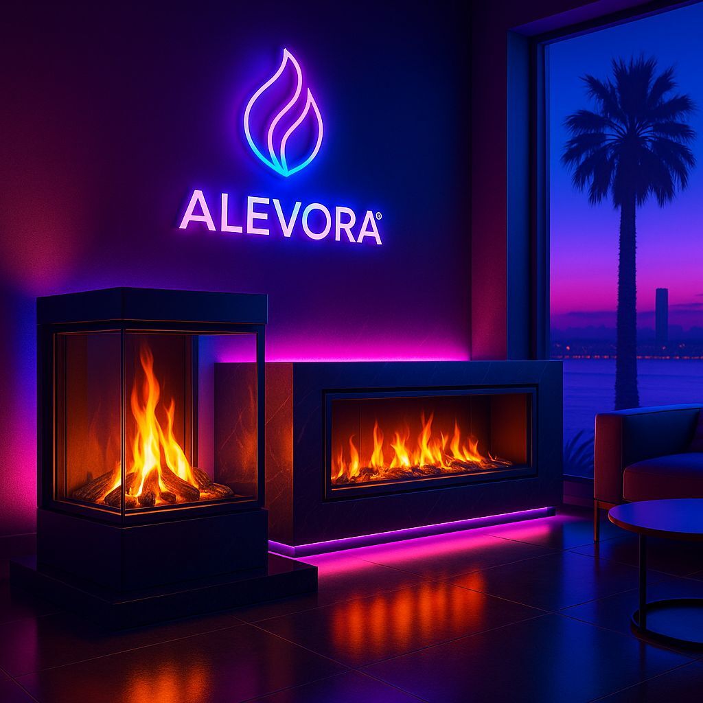 Elektrikli Şömine İzmir | Lüks, Modern ve Kaliteli Alevora® Tasarımları