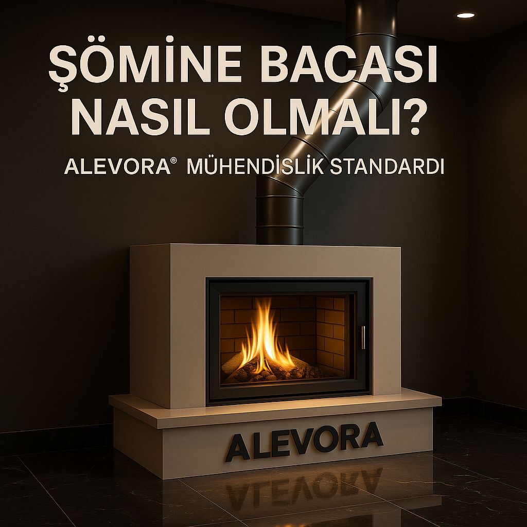 “Şömine Bacası Nasıl Olmalı? Doğru Baca Seçiminin Isıtma Performansına Etkisi”