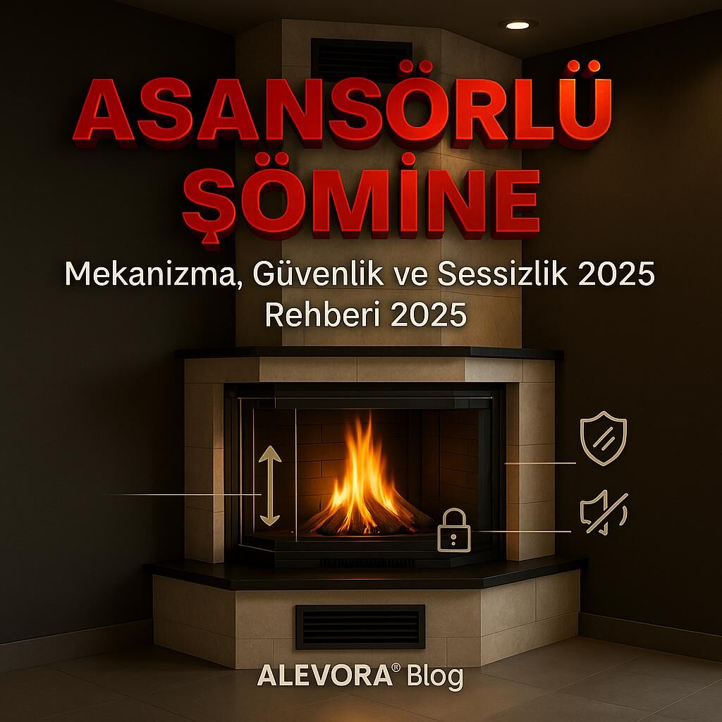 Asansörlü Şömine – Mekanizma, Güvenlik, Cam ve Sessizlik Rehberi 2025