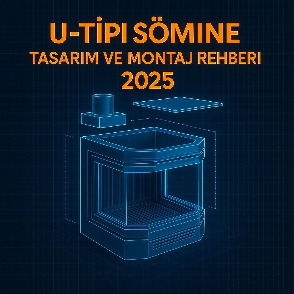U tipi şömine | Tasarım ve Montaj Rehberi 2025