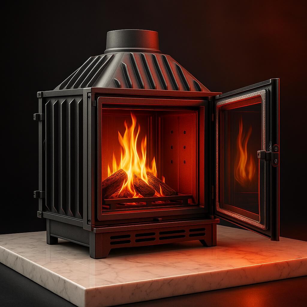 Yana Açılır Şömine Hazne – Mekanizma, Sızdırmazlık, Cam ve Menfez Rehberi 2025