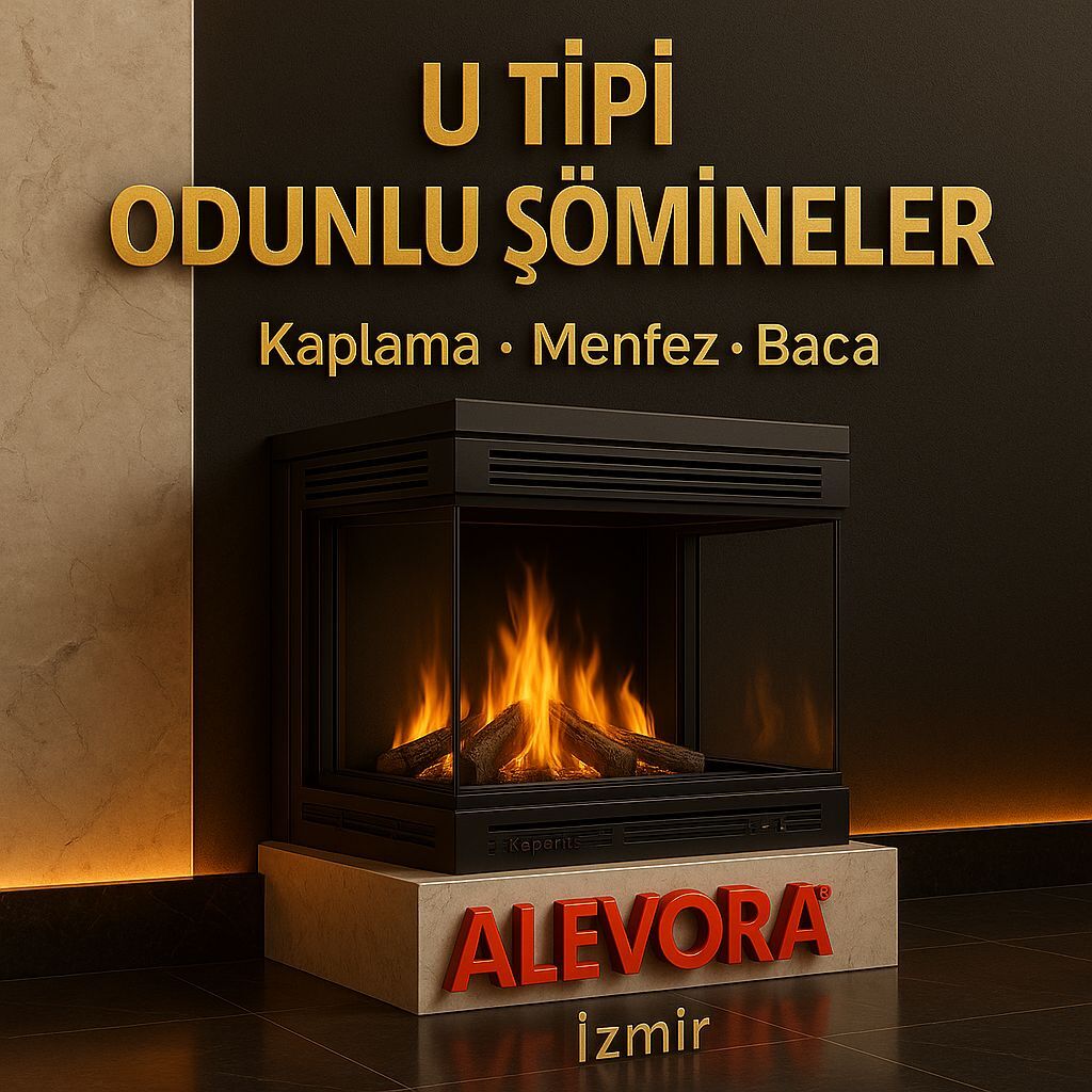 U Tipi Odunlu Şömineler | Alevora İzmir