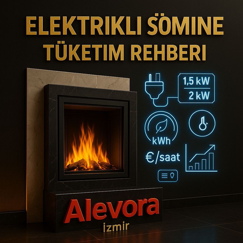 Elektrikli Şömine Tüketim Rehberi | Alevora İzmir
