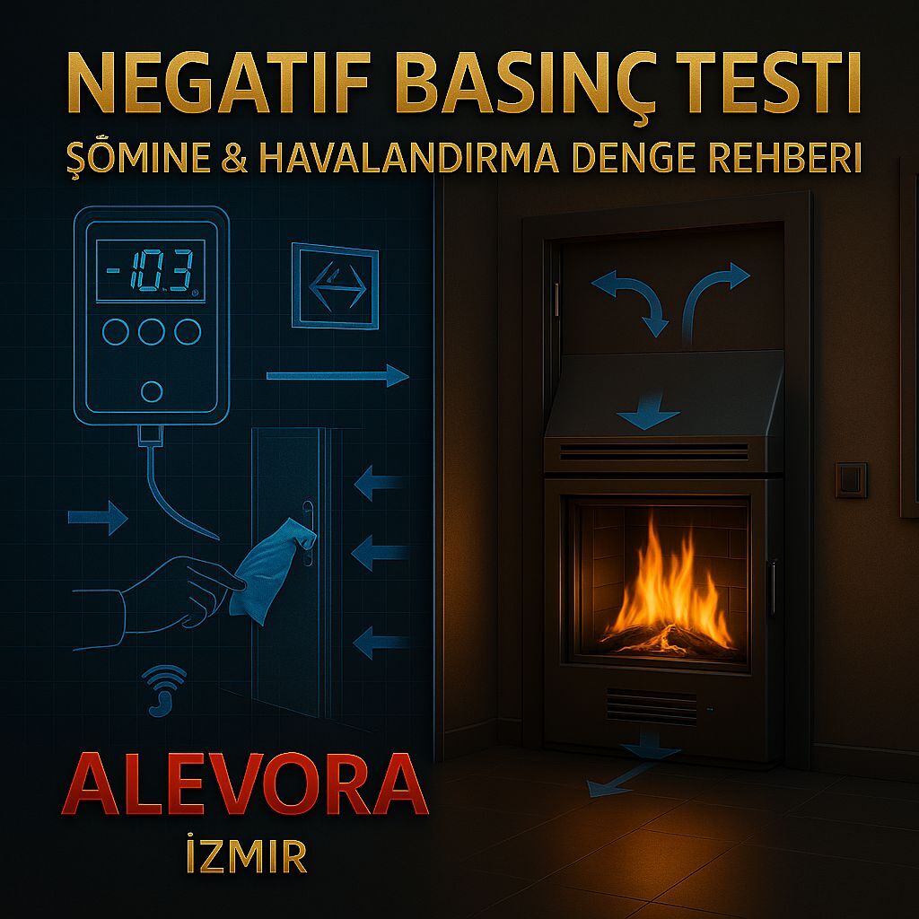 Negatif Basınç Testi | Şömine ve Havalandırma Denge Rehberi