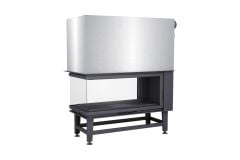 Alevora Şömine 115 Epi Asansörlü Şömine Haznesi