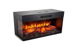 Alevora Şömine Vista Left 130 Isıtmalı Elektrikli Şömine Modeli