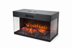 Alevora Şömine Vista 90 Isıtmalı Elektrikli Şömine Modeli