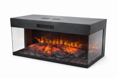 Alevora Şömine Vista 150 Isıtmalı Elektrikli Şömine Modeli