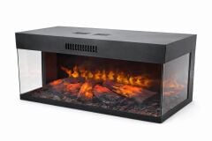 Alevora Şömine Vista 160 Isıtmalı Elektrikli Şömine Modeli