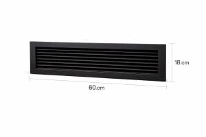 Alevora Şömine Menfezi 60 x 18 cm