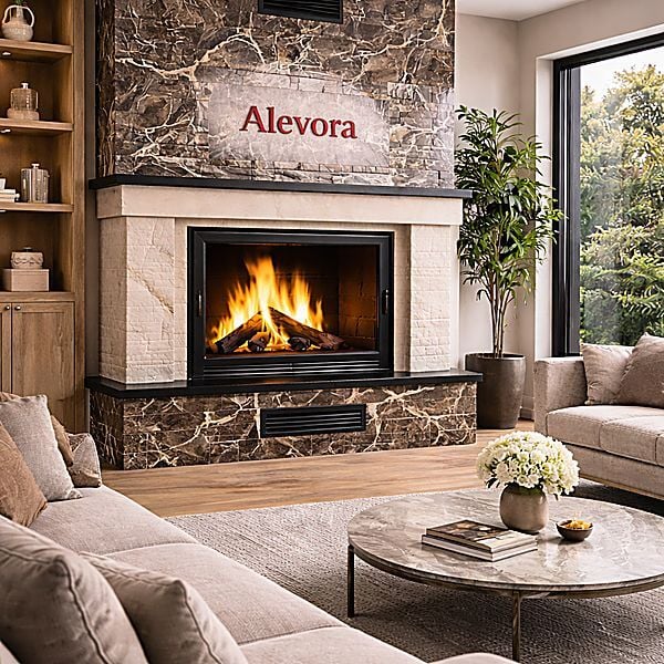 Odunlu Şömine Sistemlerinde Profesyonel Uygulama | Alevora Şömine