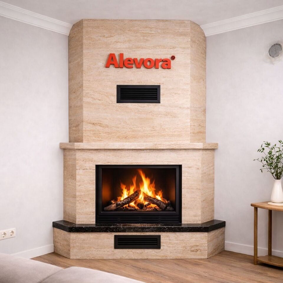 Odunlu Şömine Sistemlerinde Profesyonel Uygulama | Alevora Şömine