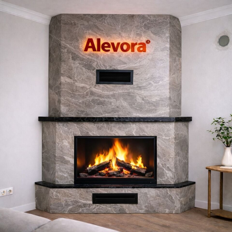 Odunlu Şömine Sistemlerinde Profesyonel Uygulama | Alevora Şömine