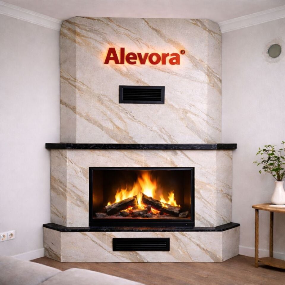 Odunlu Şömine Sistemlerinde Profesyonel Uygulama | Alevora Şömine