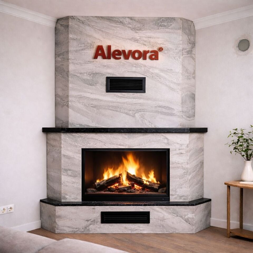 Odunlu Şömine Sistemlerinde Profesyonel Uygulama | Alevora Şömine