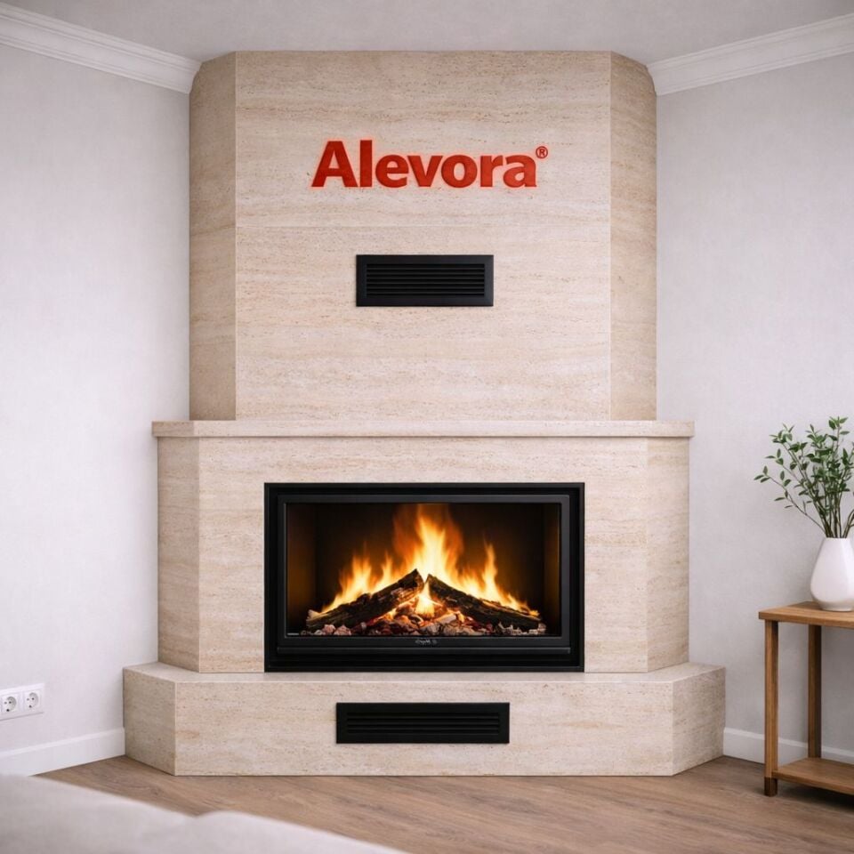 Odunlu Şömine Sistemlerinde Profesyonel Uygulama | Alevora Şömine