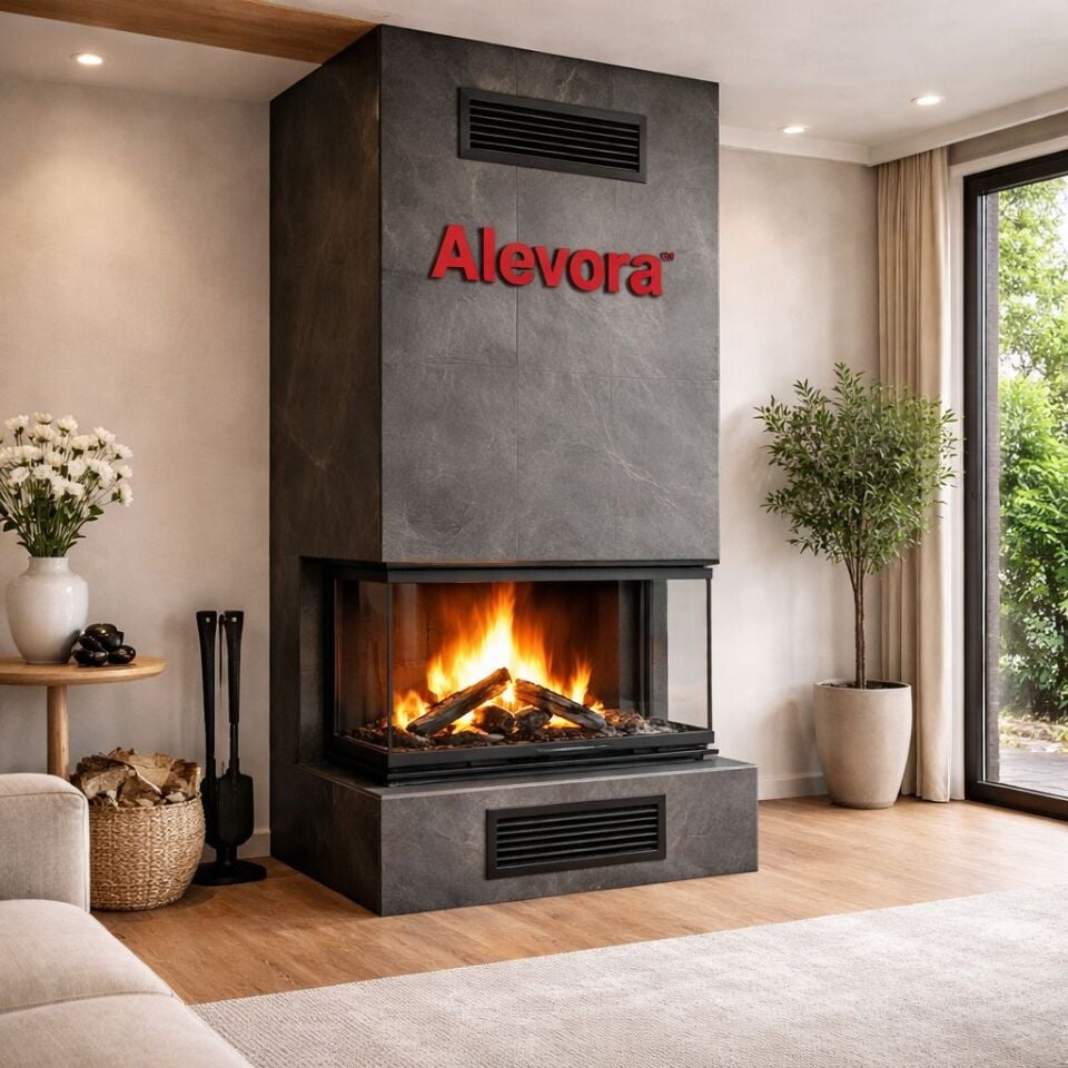 Odunlu Şömine Sistemlerinde Profesyonel Uygulama | Alevora Şömine