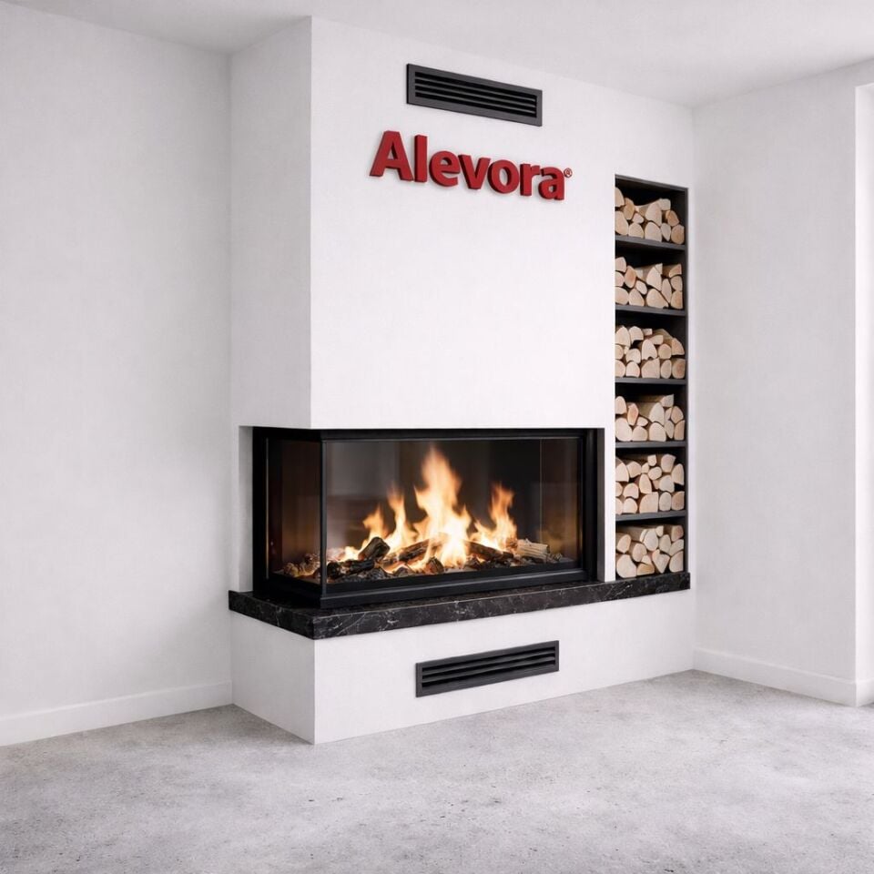 Odunlu Şömine Sistemlerinde Profesyonel Uygulama | Alevora Şömine