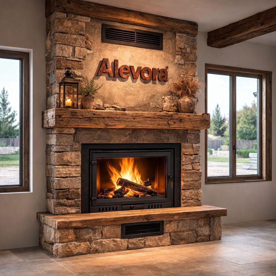 Odunlu Şömine Sistemlerinde Profesyonel Uygulama | Alevora Şömine