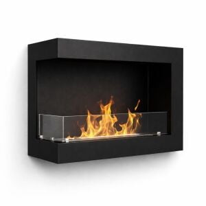 Alevora Şömine L Tipi Sol Açık 60 cm Burner Bioethanol Şömine