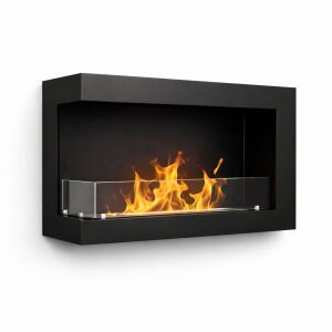 Alevora Şömine L Tipi Sol Açık 90 cm Burner Bioethanol Şömine