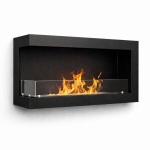 Alevora Şömine L Tipi Sol Açık 120 cm Burner Bioethanol Şömine
